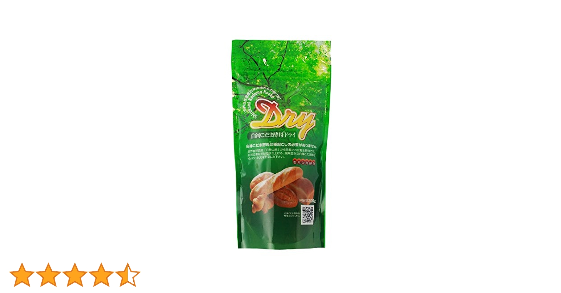 【めちゃ得！】白神こだま酵母ドライ　パイオニア企画 サラ秋田白神　200g Amazon | パイオニア企画 サラ秋田白神 白神こだま酵母ドライ